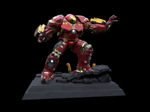 HulkBuster Statue 3D प्रिंट मॉडल