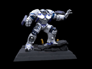 HulkBuster Statue 3D प्रिंट मॉडल