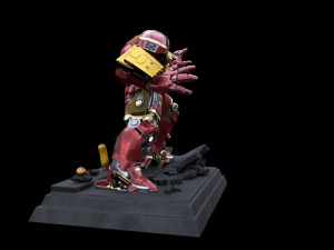 HulkBuster Statue 3D प्रिंट मॉडल