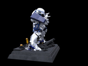 HulkBuster Statue 3D प्रिंट मॉडल