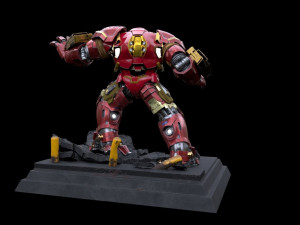 HulkBuster Statue 3D प्रिंट मॉडल