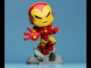 Iron Man Chibi 3D Print Model