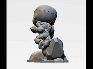Iron Man Chibi 3D Baskı Modeli