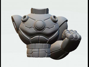 Iron Man Chibi 3D Baskı Modeli