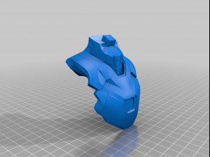 Iron Man Mark 46 Bust 3D 프린트 모델