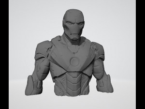 Ironman Bust 3D प्रिंट मॉडल