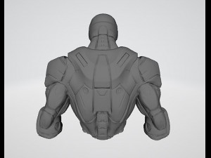 Ironman Bust 3D प्रिंट मॉडल