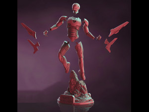 Legend Ironman 3D Print Model