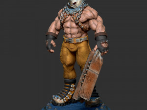 Juggernaut 3D 프린트 모델