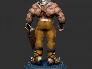Juggernaut 3D 프린트 모델