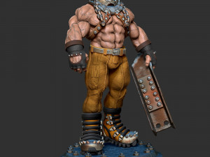 Juggernaut 3D 프린트 모델