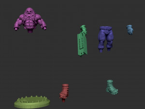 Juggernaut 3D 프린트 모델