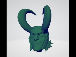 Loki Chibi 3D 打印模型
