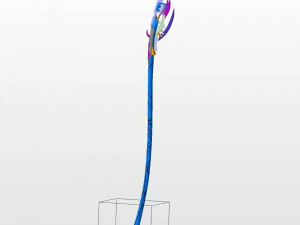 Loki Chitauri Scepter Staff Weapon Stick 3D Print Model