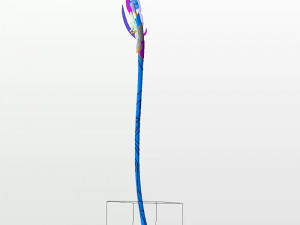 Loki Chitauri Scepter Staff Weapon Stick 3D Print Model