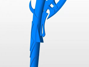 Loki Chitauri Scepter Staff Weapon Stick 3D Print Model