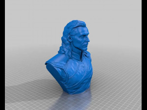 Loki Bust Model Cetak 3D