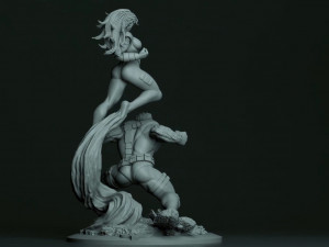 Cyclops and Jean Grey 3D Print Model