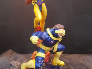 Cyclops and Jean Grey 3D Print Model