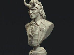 Loki Bust Model do druku 3D