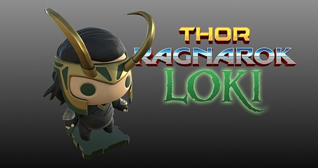 Loki Thor Ragnarok 3Dプリントモデル .c4d .max .obj .3ds .fbx .stl .blend 
