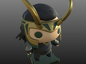 Loki Thor Ragnarok 3Dプリントモデル