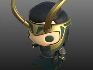 Loki Thor Ragnarok 3Dプリントモデル