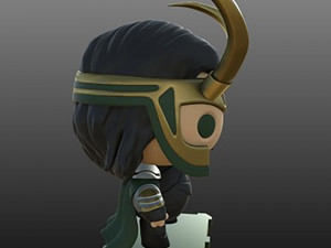 Loki Thor Ragnarok 3Dプリントモデル