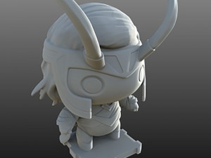 Loki Thor Ragnarok 3Dプリントモデル