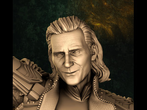 Loki Statues Model Cetak 3D