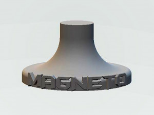 Magneto Bust 3D Print Model