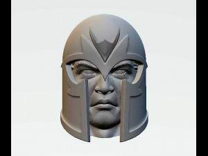 Magneto Bust 3D Print Model