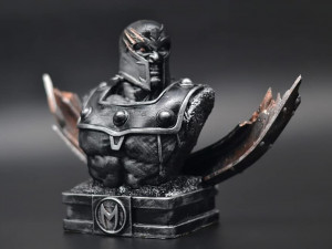Magneto Bust 3D Print Model