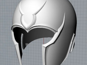 Magneto Helmet 3D Print Model