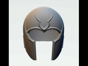 Magneto Helmet 3D Print Model