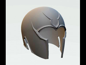 Magneto Helmet 3D Print Model