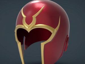 Magneto Helmet 3D Print Model