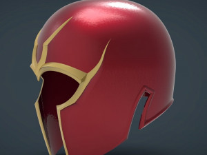 Magneto Helmet 3D Print Model
