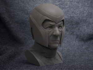 Magneto Bust Modèles 3D en vedette