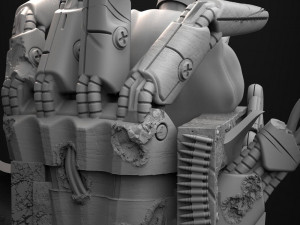 Magneto Throne 3D Print Model
