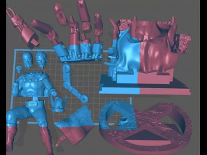 Magneto Throne 3D Print Model