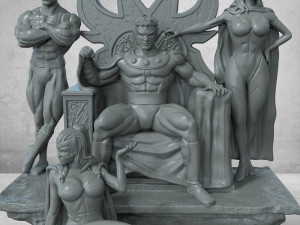 Magneto Family 3D Принт Модель