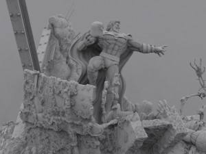 Magneto vs Wolverine 3D Print Model