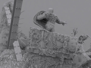 Magneto vs Wolverine 3D Print Model