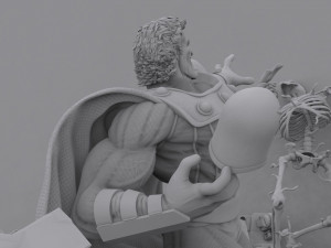 Magneto vs Wolverine 3D Print Model