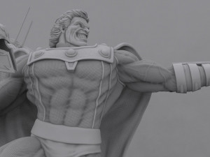 Magneto vs Wolverine 3D Print Model