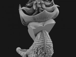 Mephisto Bust Model Cetak 3D