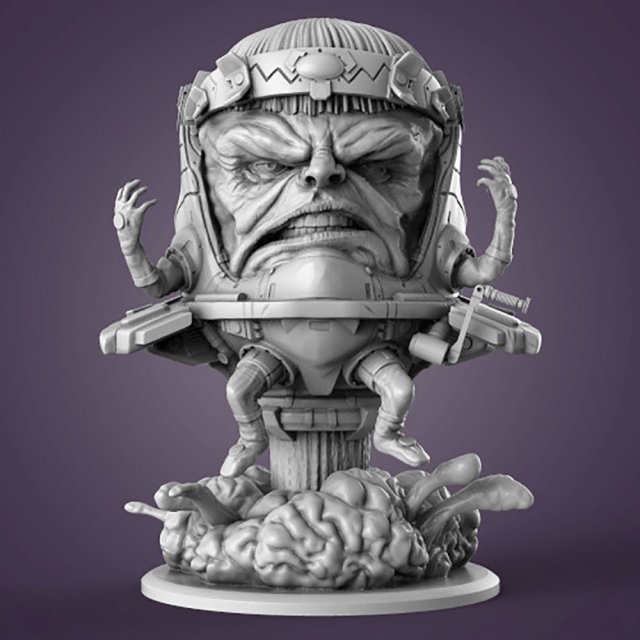 Modok Modèles 3D en vedette .c4d .max .obj .3ds .fbx .stl .blend 