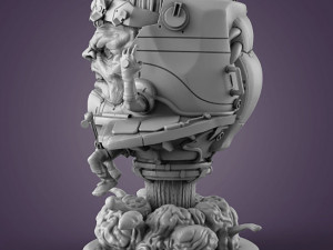 Modok Modèles 3D en vedette