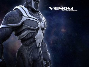 Venom Space Knight 3D Print Model